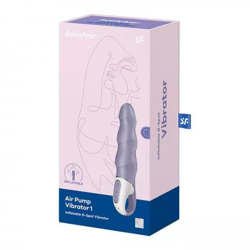 Вибратор надувной Satisfyer Air Pump Vibrator 1