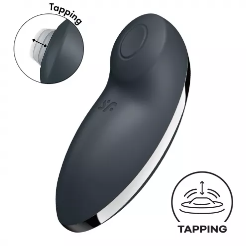 Вібростимулятор-пульсатор Satisfyer Tap Climax 2 Grey
