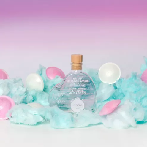 Массажное масло EXSENS With Love Cotton Candy 50мл разогревающее