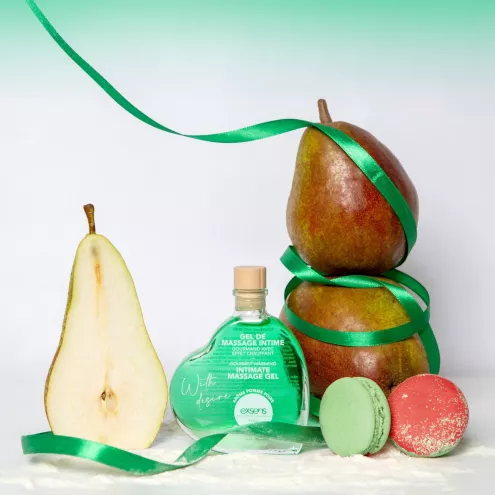 Масажний гель EXSENS With Desire Apple Pear 50 мл розігріваючий