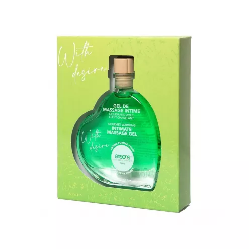Масажний гель EXSENS With Desire Apple Pear 50 мл розігріваючий
