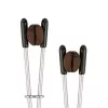 Зажимы для сосков Bedroom Fantasies: Nipple Clamps with Beaded Chain - Silver