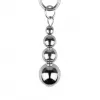Зажимы для сосков Bedroom Fantasies: Nipple Clamps with Beaded Chain - Silver