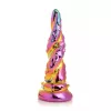 Фэнтезийный фаллоимитатор Creature Cocks Enchanting Rainbow Glass Dildo