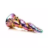 Фэнтезийный фаллоимитатор Creature Cocks Enchanting Rainbow Glass Dildo