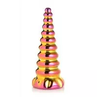 Фентезійний фалоімітатор Creature Cocks Twilight Rainbow Glass Dildo