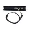 Ошейник с поводком Punishment - Crystal Collar Leash – Black