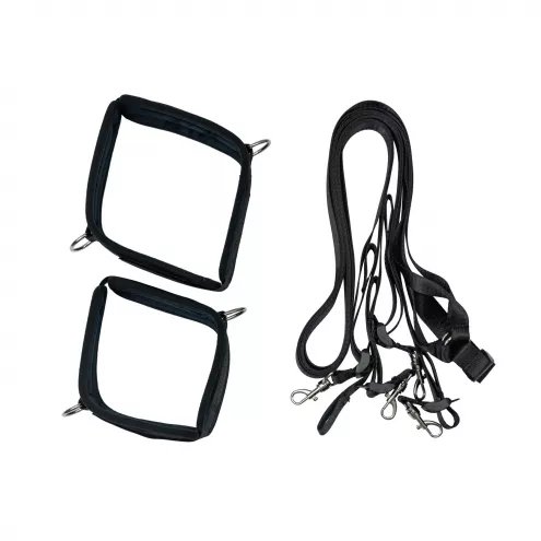 Растяжка на кровать Punishment - 5-Piece Bed Restraint Kit – Black