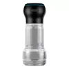 Мастурбатор Kiiroo Feel Pocket Crystal із всмоктувальною інтерактивною насадкою PowerBlow Combo Set
