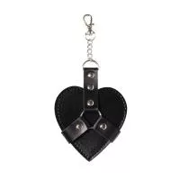 Брелок на карабине для ключей Art of Sex Chained Heart, Черный