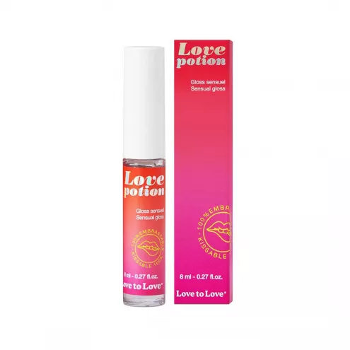 Стимулюючий блиск для губ Love To Love Love Potion - Gloss Sensuel 8 мл