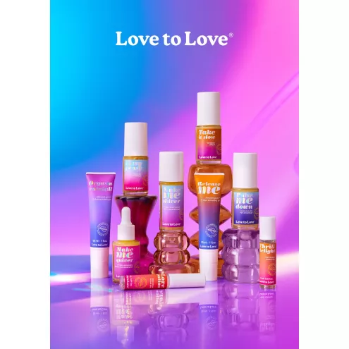 Стимулюючий блиск для губ Love To Love Love Potion - Gloss Sensuel 8 мл