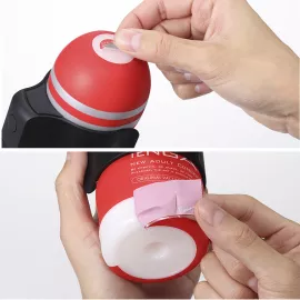 Вібронасадка Tenga CUP VIBRATOR, 7 режимів, 2 мастурбатори в комплекті - 2