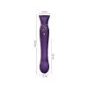 Смартвибратор Zalo — Queen Twilight Purple, пульсирующая жемчужина, кристалл Swarovski