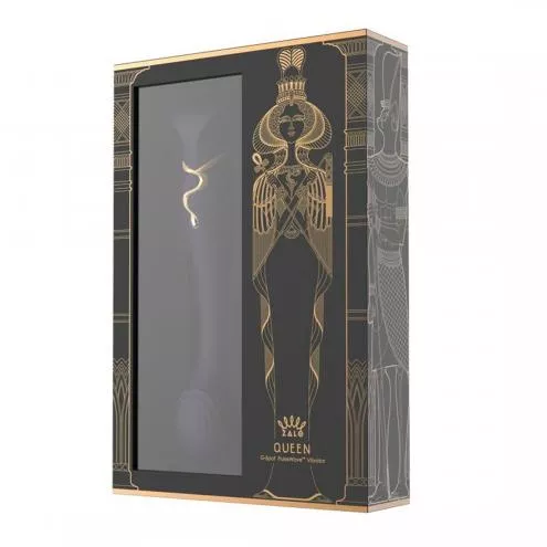 Смартвибратор Zalo — Queen Twilight Purple, пульсирующая жемчужина, кристалл Swarovski