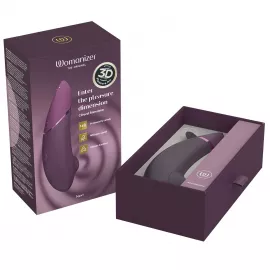 Вакуумный клиторальный стимулятор Womanizer Next Dark Purple - 7