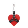 Брелок на карабине для ключей Art of Sex Chained Heart, Красный