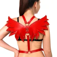 Жіноча портупея Art of Sex - Wings червона XS-M