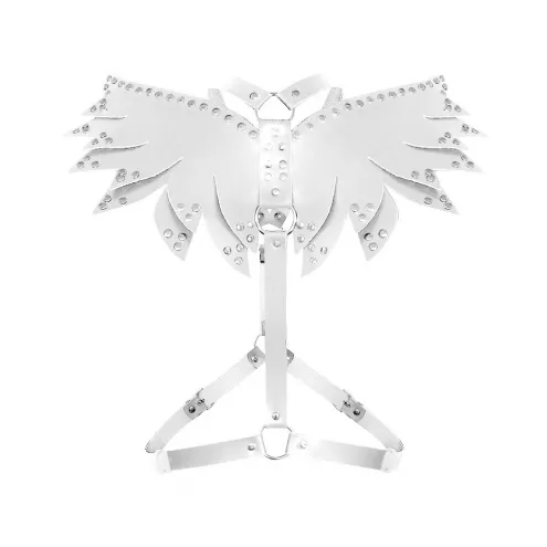 Жіноча портупея Art of Sex - Wings біла XS-M