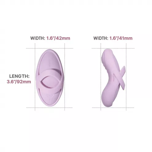Кліторальний вібратор Svakom Echo 2 Pink Lilac