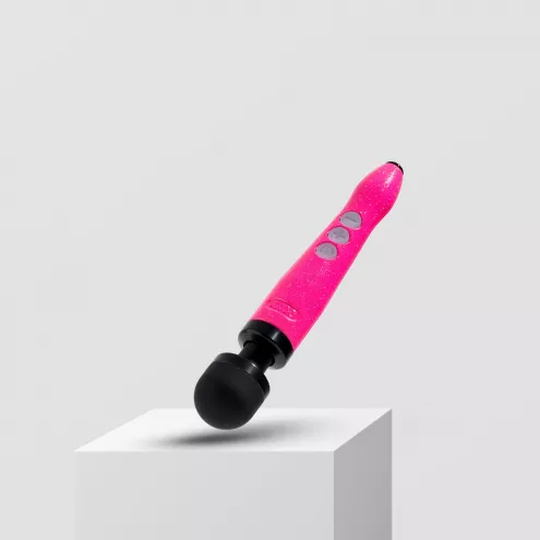 Вібромасажер DOXY Die Cast 3R Hot Pink, дуже потужний, перезаряджуваний, металевий корпус