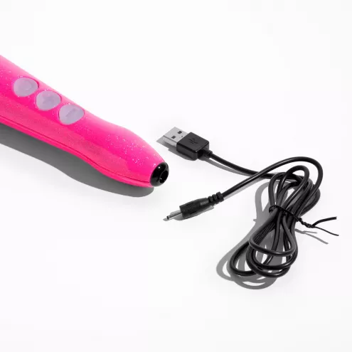 Вібромасажер DOXY Die Cast 3R Hot Pink, дуже потужний, перезаряджуваний, металевий корпус
