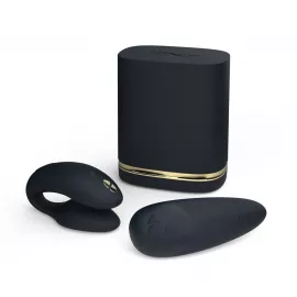 Преміальний подарунковий набір Golden Moments: Womanizer Premium та We-Vibe Chorus Black - 6