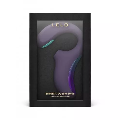 Клиторально-вагинальный звуковой стимулятор LELO Enigma Double Sonic Cyber Purple