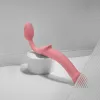 Безремневый страпон Strap-On-Me Rose XL, полностью регулируемый, диаметр 4,5 см