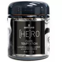 Масажна свічка Sensuva [HE] RO Dark Temptation Massage Oil Candle 113г