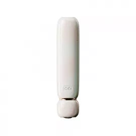 Вакуумний кліторальний стимулятор Zalo Lia Floral White - 1