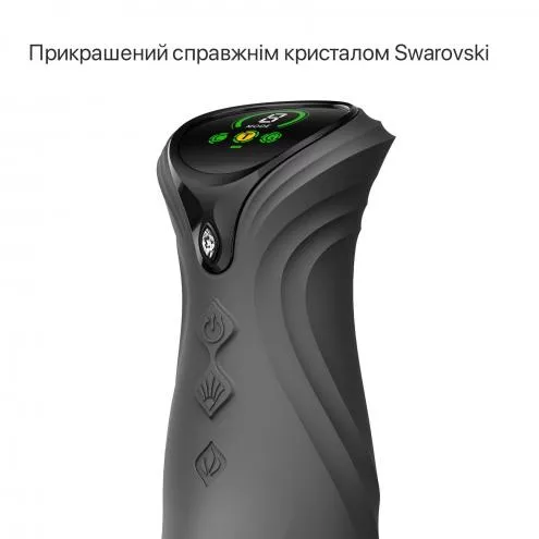 Пульсатор-кролик с вибрацией Zalo Mose 2 Obsidian Black