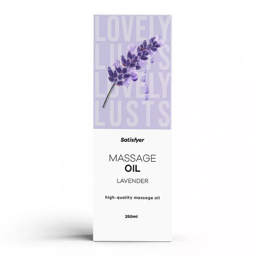Масажна олія Satisfyer Massage Oil Lavender 250 мл