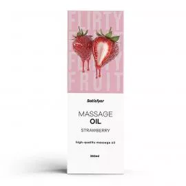 Массажное масло Satisfyer Massage Oil Strawberry 250 мл