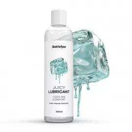 Лубрикант на водной основе Satisfyer Juicy Lubricant Cooling Comfort water based 300 мл - 2