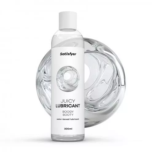 Анальна змазка на водній основі Satisfyer Juicy Lubricant Boogy Booty water based 300 мл