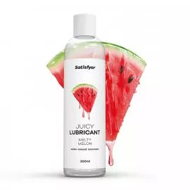 Лубрикант на водній основі Satisfyer Juicy Lubricant Melty Melon water based 300 мл - 6