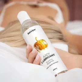 Лубрикант на водній основі Satisfyer Juicy Lubricant Playful Pumpkin water based 300 мл - 4