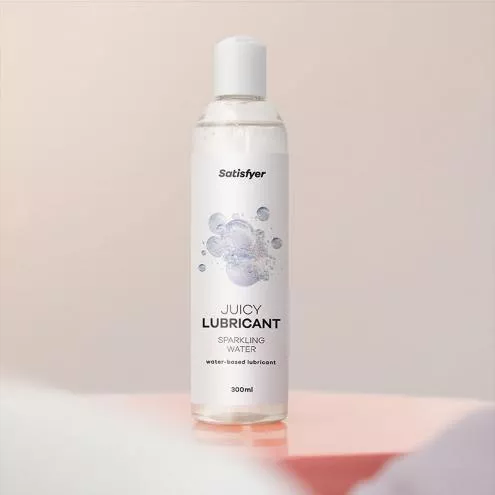 Лубрикант на водной основе Satisfyer Juicy Lubricant Sparkling Water water based 300 мл