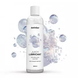 Лубрикант на водной основе Satisfyer Juicy Lubricant Sparkling Water water based 300 мл - 4