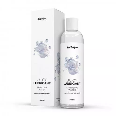 Лубрикант на водной основе Satisfyer Juicy Lubricant Sparkling Water water based 300 мл