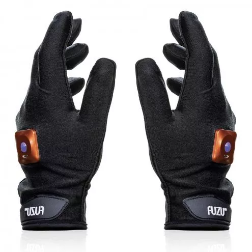Виброперчатки (пара) FUZU Gloves Vibrating Massage Two Hands, 11 режимов