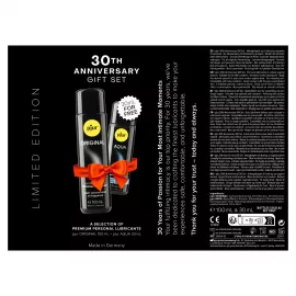 Юбилейный набор лубрикантов pjur 30th Anniversary Gift Set: Original 100 мл и Aqua 30 мл - 2