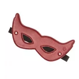 Шкіряна маска на очі Liebe Seele Wine Red Eye Mask - 1