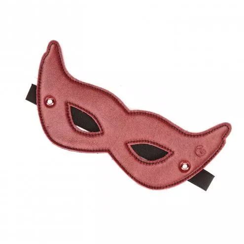 Кожаная маска на глаза Liebe Seele Wine Red Eye Mask