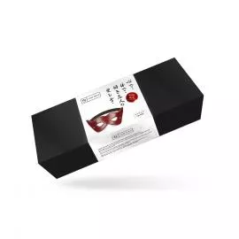 Шкіряна маска на очі Liebe Seele Wine Red Eye Mask - 4