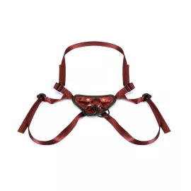 Трусики для страпона Liebe Seele Wine Red Strap-on Harness - 1