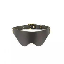 Шкіряна маска на очі Liebe Seele Samurai Blindfold - 1