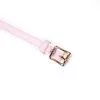 Кожаная маска на глаза Liebe Seele White Pink Fairy Goat Leather Blindfold