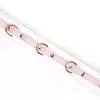 Нашийник з повідцем Liebe Seele White Pink Fairy Goat Leather Collar